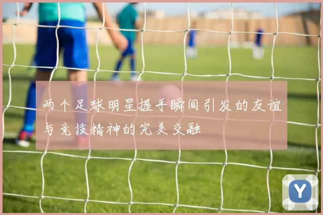 两个足球明星握手瞬间引发的友谊与竞技精神的完美交融